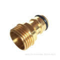 Brass garden hose tool adaptor